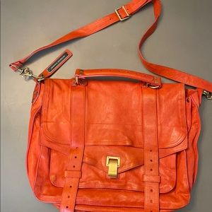 Proenza Schouler orange large PS1
